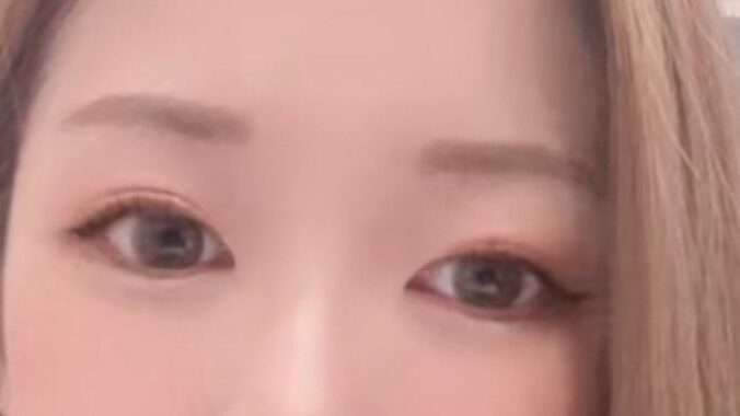 眉毛アートメイクの完成形の写真